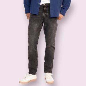 Old Navy Relaxed Slim Taper Built-In Flex Dark Gray Jeans